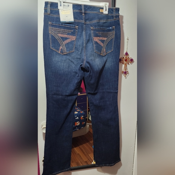 Lane Bryant Seven7 Limited Edition Embellished Jeans - Picture 5 of 16